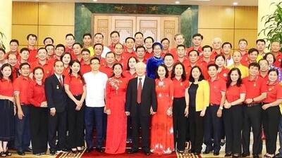 Ảnh dự ĐH Trung ương Hội CTĐ Việt Nam nhiệm kỳ 2022-2027