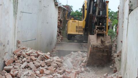 Khởi công, động thổ xây dựng nhà Chữ Thập đỏ cho gia đình bà Phạm Thị Ốc xã Yên Lộc huyện Kim Sơn