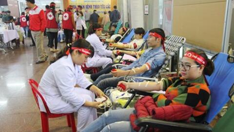 Ngày hội hiến máu tình nguyện hưởng ứng ngày “Chủ nhật đỏ” lần thứ XI