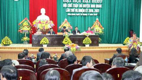 Đại hội Hội Chữ thập đỏ huyện Nho Quan lần VII