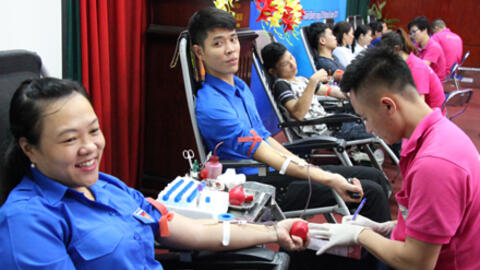 Đoàn Khối doanh nghiệp tỉnh tổ chức ngày hội hiến máu tình nguyện