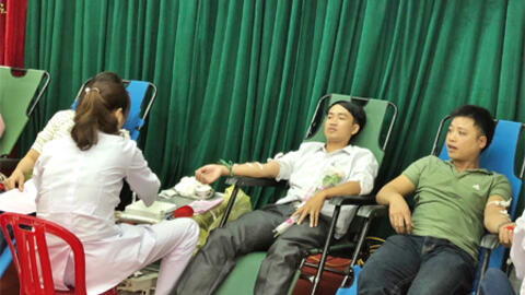 Lan tỏa phong trào hiến máu tình nguyện ở Gia Viễn