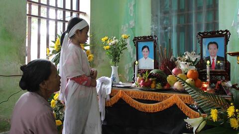 Hội CTĐ tỉnh Ninh Bình thăm và chia buồn cùng gia đình bị tai nạn thương tâm ở Nho Quan