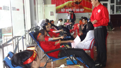Câu lạc bộ Máu - Trái tim đỏ Ninh Bình với Chương trình hiến máu tình nguyện năm 2017