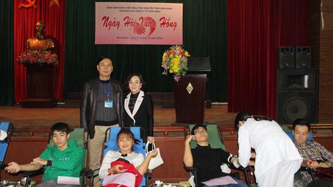 Trường Cao đẳng Y tế Ninh Bình tổ chức "Ngày Hội Xuân Hồng" năm 2017