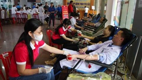 Ngày hội hiến máu tình nguyện ngành Y tế