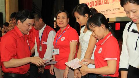 Hội Chữ thập đỏ tỉnh Ninh Bình với công tác chăm sóc sức khỏe cộng đồng