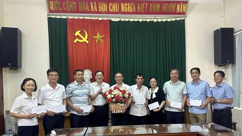 Hội Chữ thập đỏ tỉnh gặp mặt, tri ân, chia tay cán bộ Hội CTĐ tỉnh và huyện nghỉ hưu và chuyển công tác mới (25/6/2025)
