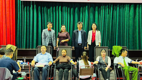 Hơn 569 đơn vị máu được tiếp nhận tại Ngày hội Hiến máu tình nguyện xã Gia Viễn