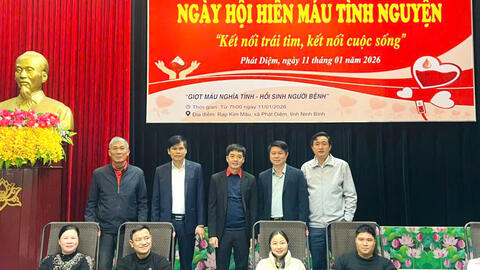 Ngày hội hiến máu tình nguyện năm 2026: Kết nối trái tim – kết nối sự sống