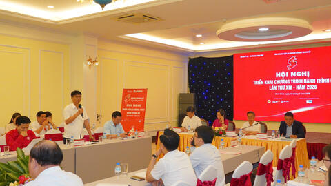 Hội nghị triển khai chương trình Hành trình Đỏ lần thứ XIV năm 2026 tại tỉnh Ninh Bình