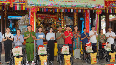 NHIỀU HOẠT ĐỘNG NHÂN ĐẠO Ý NGHĨA TRONG NGÀY KỶ NIỆM NGÀY SINH NHẬT BÁC TRÊN ĐỊA BÀN TỈNH