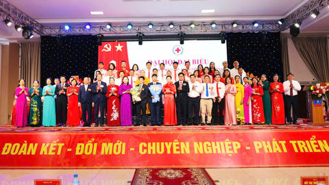 ĐẠI HỘI ĐẠI BIỂU HỘI CHỮ THẬP ĐỎ TỈNH NINH BÌNH LẦN THỨ I, NHIỆM KỲ 2026 - 2031 THÀNH CÔNG TỐT ĐẸP