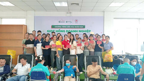 Công ty GREENFEED Việt Nam lan tỏa nghĩa cử hiến máu tình nguyện tại khu vực Đồng Văn