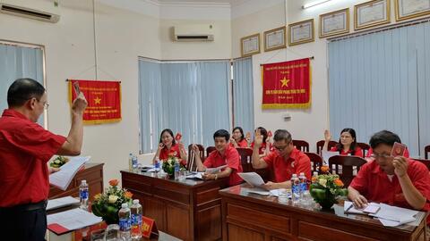 Đại hội Chi bộ Hội Chữ thập đỏ tỉnh lần thứ X, nhiệm kỳ 2025-2030